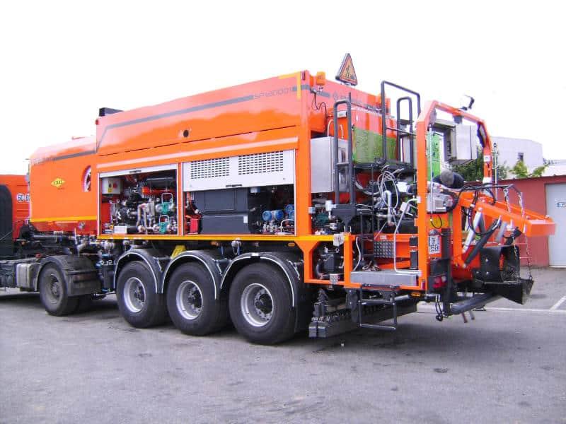 machine de voirie